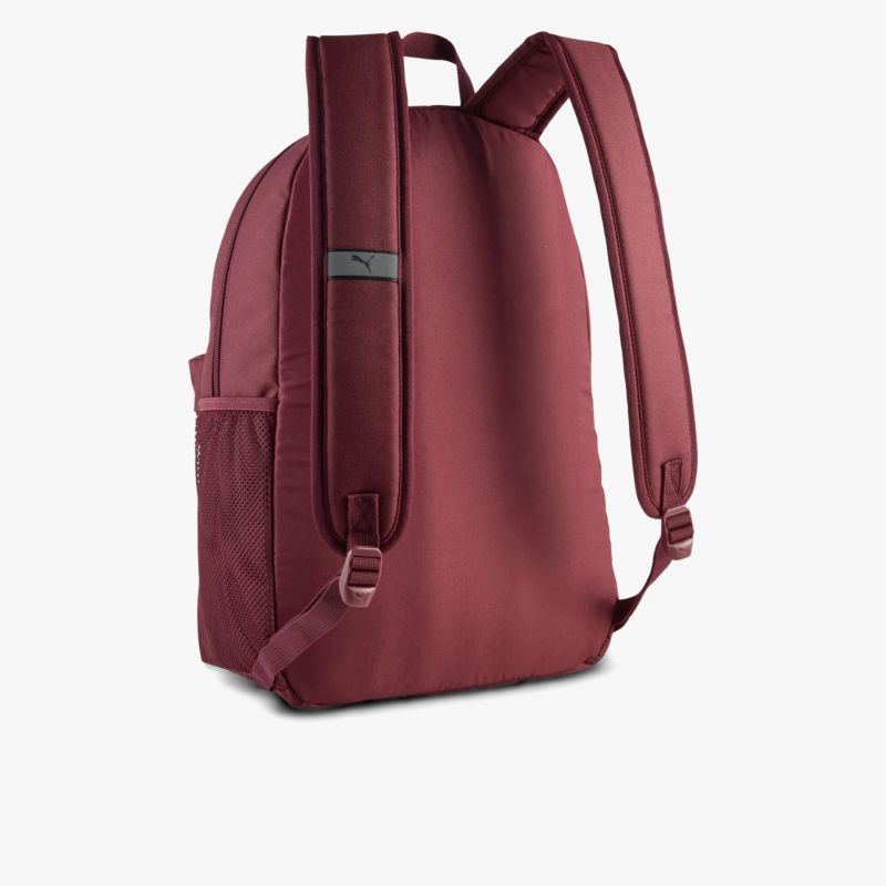 Moderner Rucksack mit robusten Schulterriemen und praktischen Seitentaschen in klarer Seitenansicht