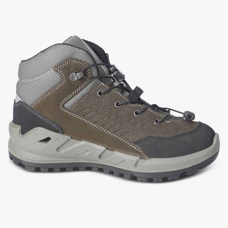 Robuster Wanderstiefel mit rutschfester Sohle und gepolstertem Schaft für sicheren Halt bei Outdoor-Aktivitäten