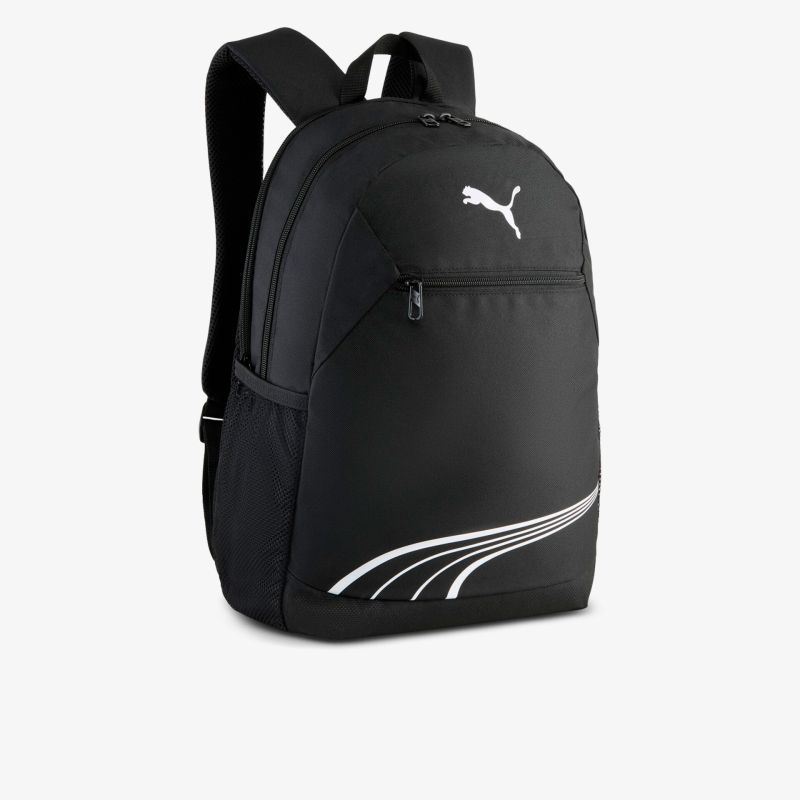 Moderner schwarzer Rucksack mit großem Stauraum und robustem, leichtem Material für sportlichen und komfortablen Gebrauch