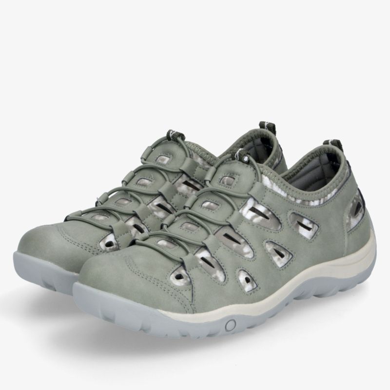 Leichte und komfortable graue Sneaker mit atmungsaktivem Material und rutschfester Sohle für optimalen Halt