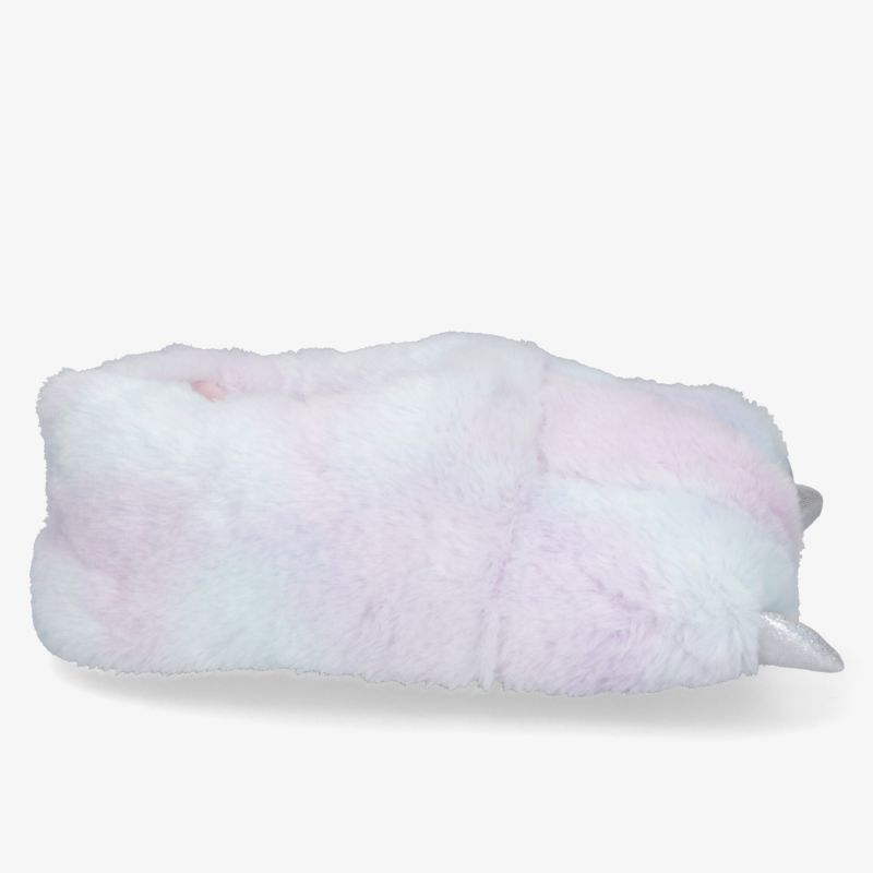 Kuscheliger flauschiger Hausschuh in zarten Pastellfarben, weich und bequem für angenehme Wärme Zuhause