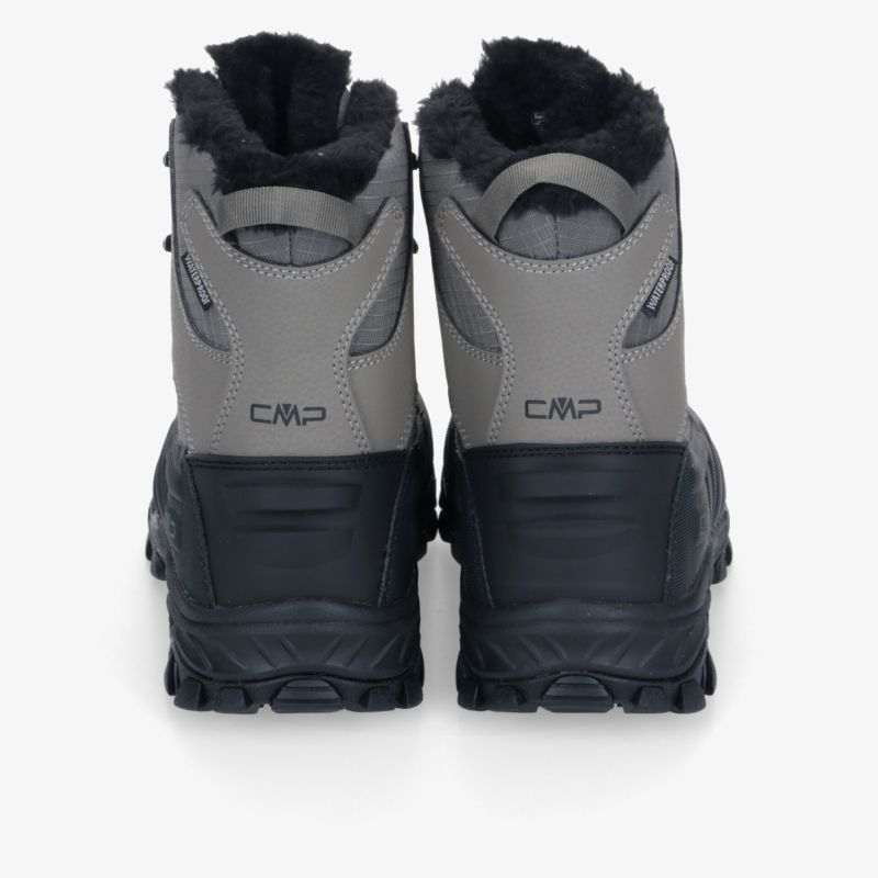 Robuste wasserabweisende Winterstiefel mit isolierendem Futter und rutschfester Sohle.