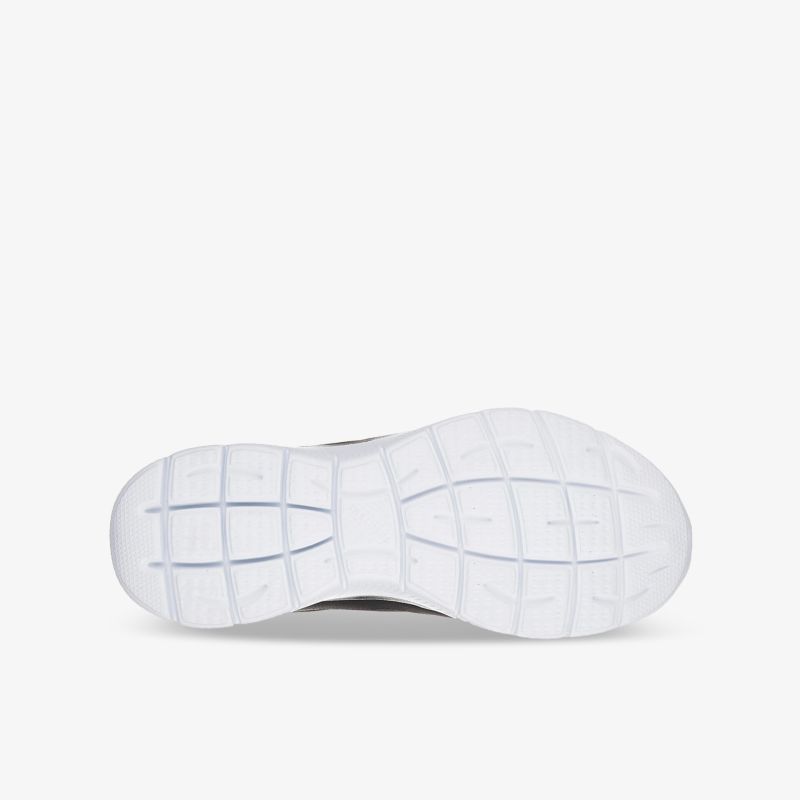 Weiße Schuhsohle mit flexiblem, rutschfestem Profil für hohen Tragekomfort und Stabilität