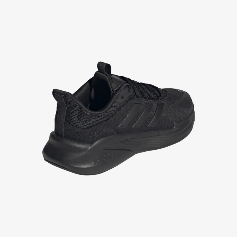 Moderner schwarzer Sneaker mit robustem Design und sportlicher Silhouette, ideal für jeden Anlass.