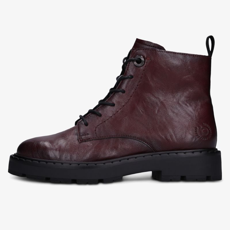 Robuster Schnürboots aus hochwertigem Leder mit bequemem Laufkomfort und elegantem Design