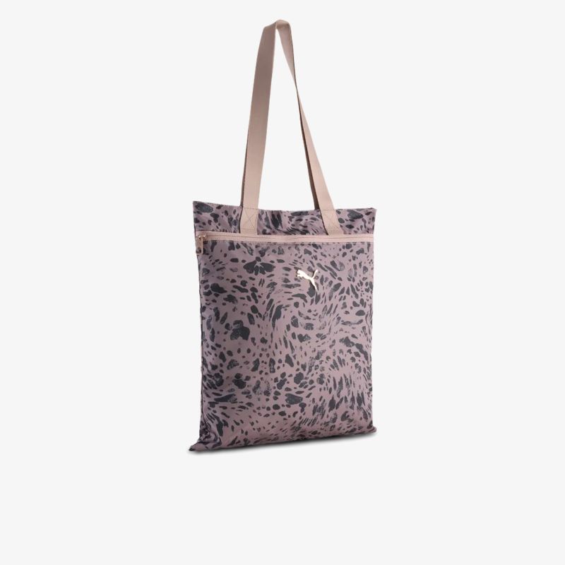 Leichte und robuste Tragetasche mit floralem Muster, modisch und vielseitig für den Alltag.