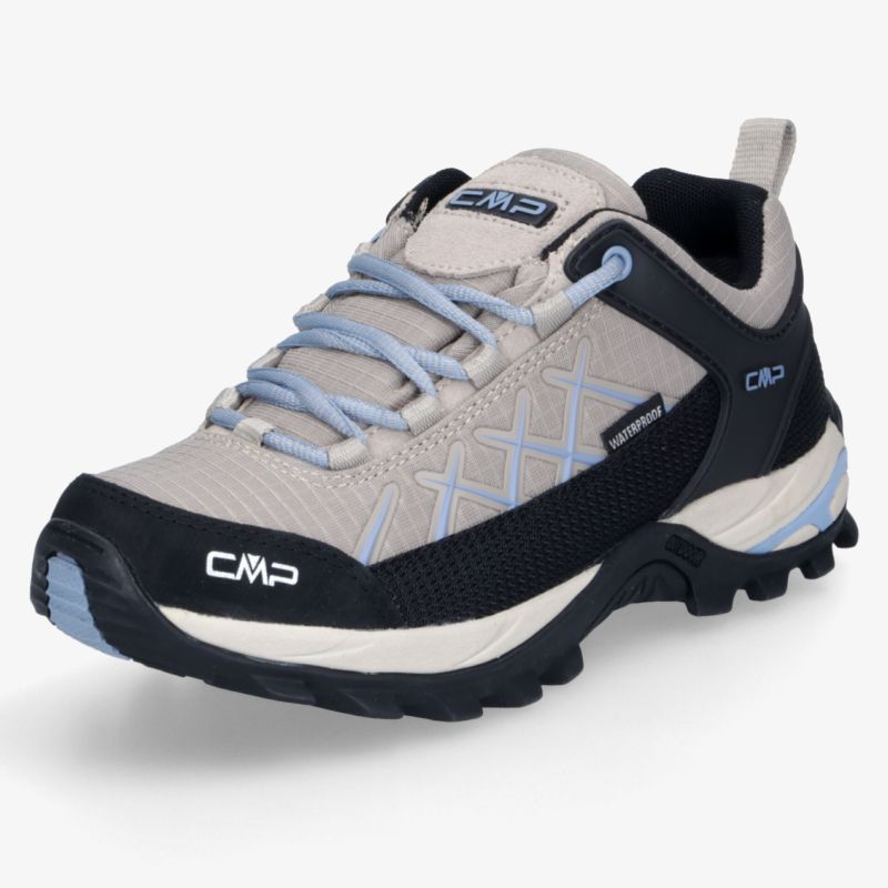 Moderner Wanderschuh mit atmungsaktivem Mesh-Obermaterial und robuster Sohle für optimalen Halt und Komfort.