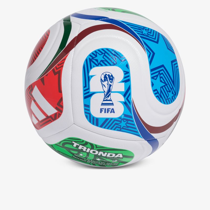 Offizieller FIFA Fußball mit dynamischem mehrfarbigem Design und griffiger Oberfläche für besten Spielkomfort