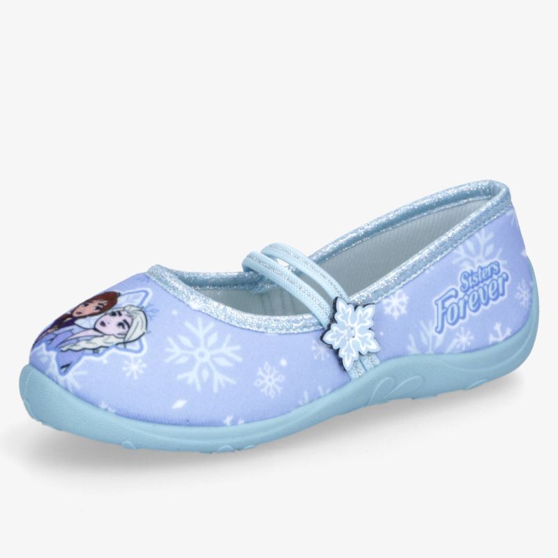 Leichter Kinderschuh mit softem Stoff und dekorativem Schneeflockenanhänger, bequem und praktisch