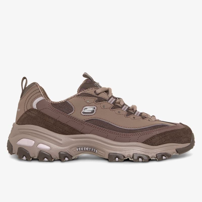 Robuster Braunton Schuh mit gedämpfter Sohle und rutschfester Profilsohle, ideal für Outdoor und Alltag