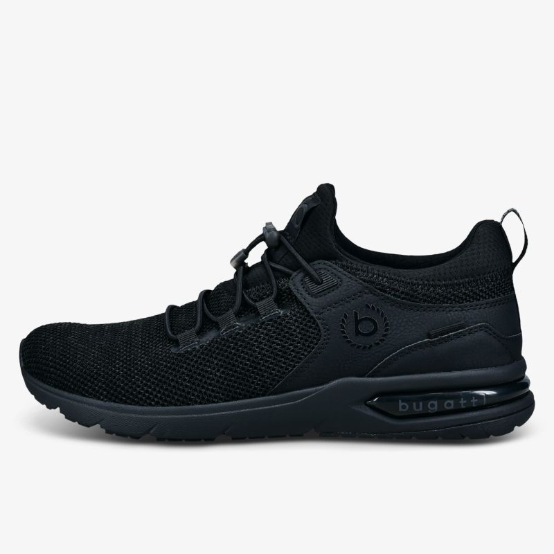 Bequemer Schuh mit atmungsaktivem Strickobermaterial und rutschfester Sohle