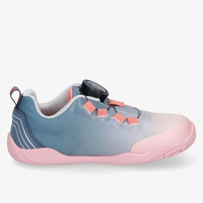 Stylische und komfortable Sportschuhe in Blau und Pink mit einfacher Schnürung für optimalen Halt.