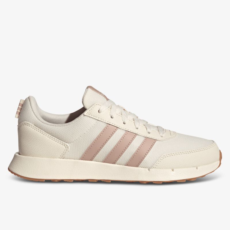 leichter und bequemer Sneaker mit atmungsaktivem Material und sportlichem Design in neutralen Farben seitlich