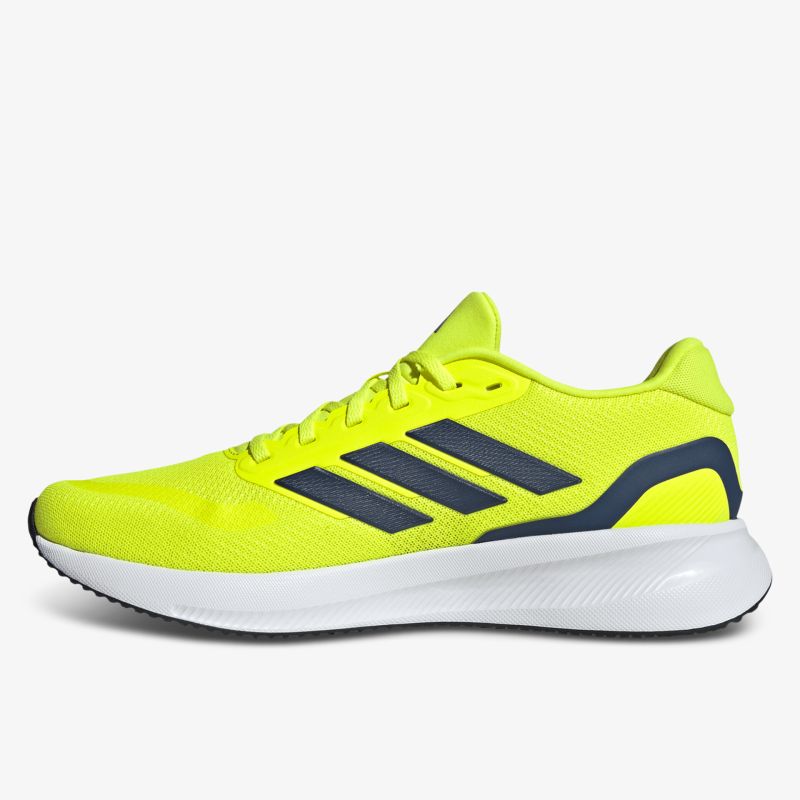 Leichter Sportschuh mit atmungsaktivem Material und gepolstertem Komfort, seitliche Ansicht