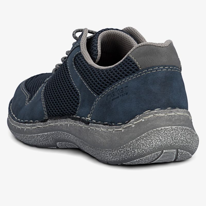 Sportlicher Schuh mit atmungsaktivem Material, gepolstertem Einstieg und rutschfester, leichter Sohle