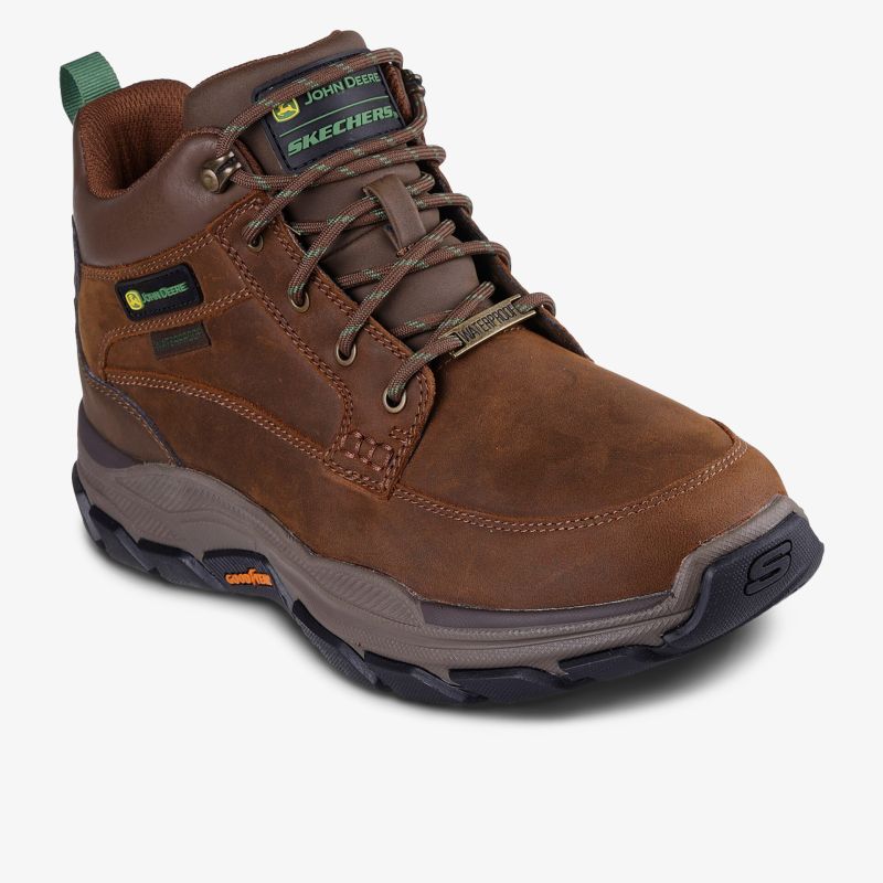 Robuster, wasserabweisender Outdoor-Schuh mit Schnürung und rutschfester Profilsohle, komfortabel für lange Touren