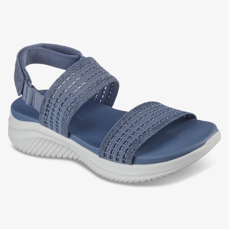 Bequeme Sandale mit elastischen Riemen und gepolsterter, rutschfester Sohle für optimalen Komfort