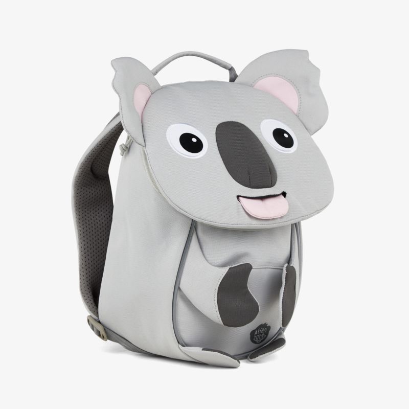 Kinderrucksack mit niedlichem Koalagesicht, weiche Polsterung und robustem Tragegriff, perfekt für den Alltag