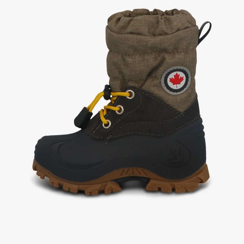 Robuster Winterstiefel mit wasserdichter Verarbeitung und rutschfester Profilsohle für Outdoor Einsätze