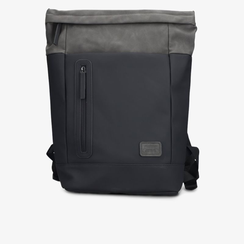 Moderner, robuster und geräumiger Rucksack mit praktischem Reißverschluss und stylischem zweifarbigem Design