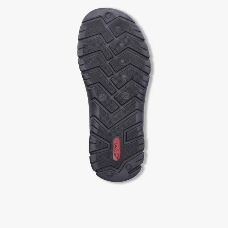 Robuste profilierte Laufsohle mit rutschfestem Design für hohe Trittsicherheit und Langlebigkeit