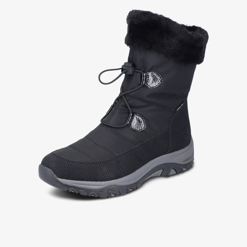 Wasserdichter Winterstiefel mit warmem Innenfutter und rutschfester Sohle, hoher Schaft für optimalen Schutz