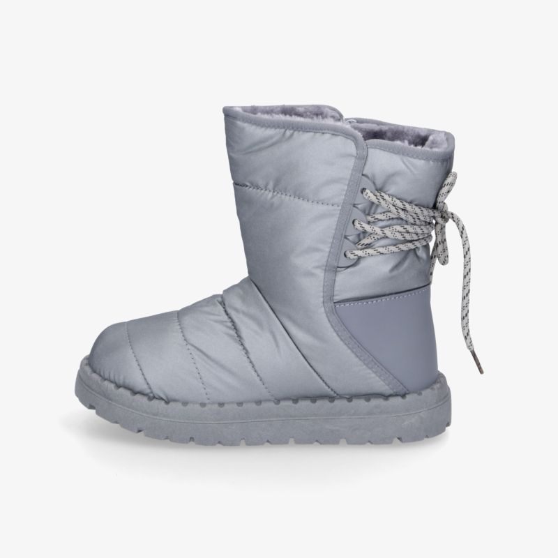 Warmer, wasserabweisender Winterstiefel mit rutschfester Sohle und bequemer Polsterung Seitenansicht