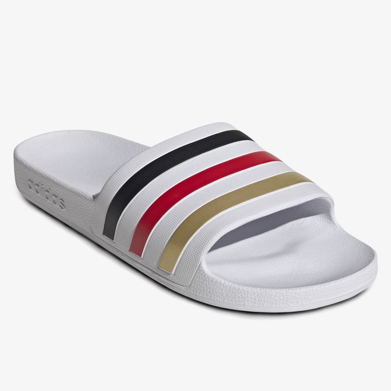 Leichter Badeschuh mit bequemem Riemen und farbigen Streifen für komfortablen Freizeitgebrauch