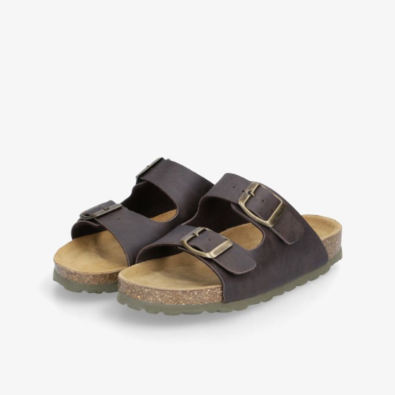 Bequeme Sandale mit verstellbaren Schnallen, gepolstertem Fußbett und rutschfester Sohle für optimalen Tragekomfort