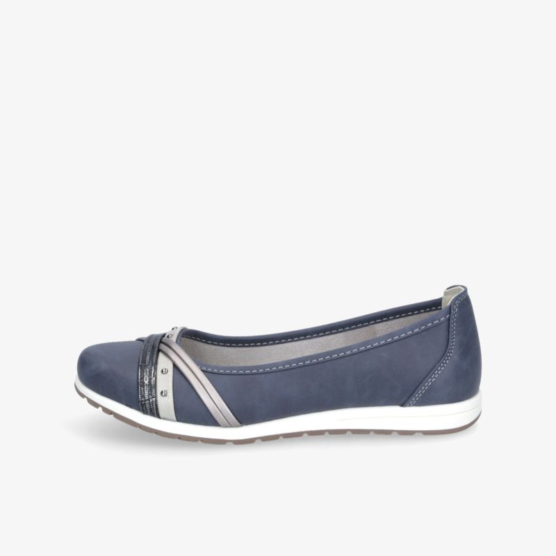 Leichter und bequemer Ballerina Schuh mit flexiblem Design und rutschfester Sohle, optimal für den Alltag