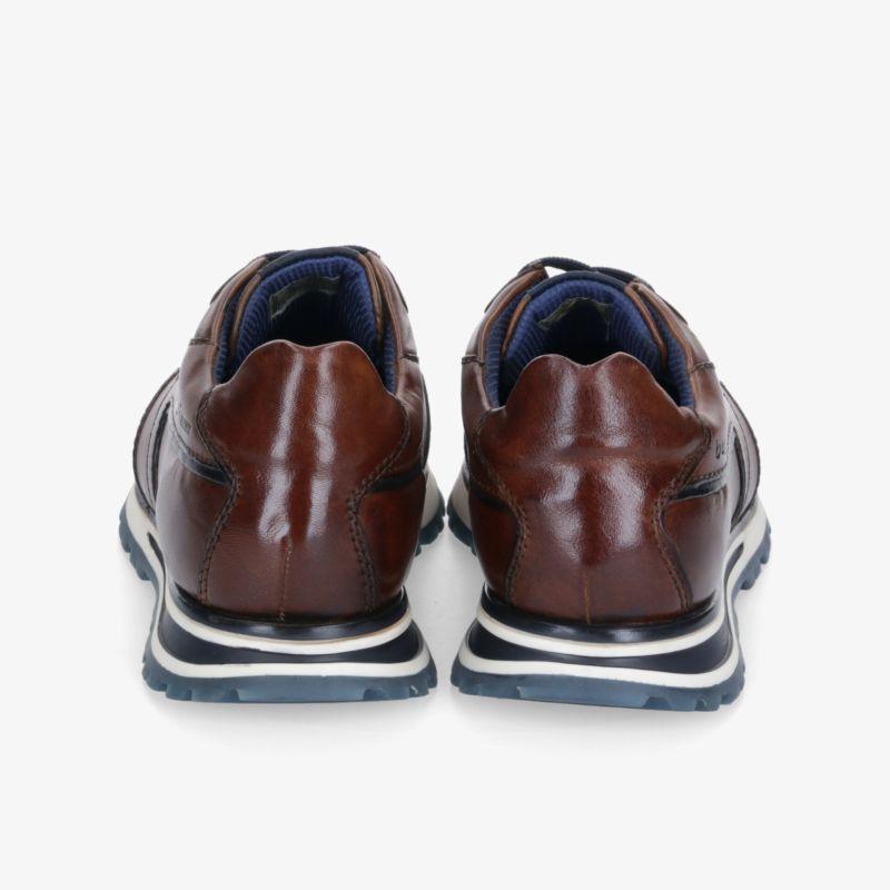 Elegante braune Lederschuhe mit robuster, komfortabler Sohle und modernem Design, ideal für stilvolle Anlässe.