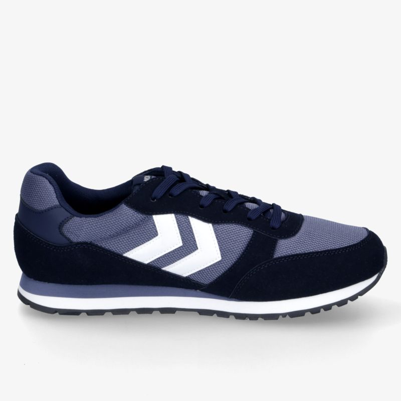 Sportlicher leichter Sneaker in dunklen Farbtönen mit atmungsaktivem Material und rutschfester Sohle