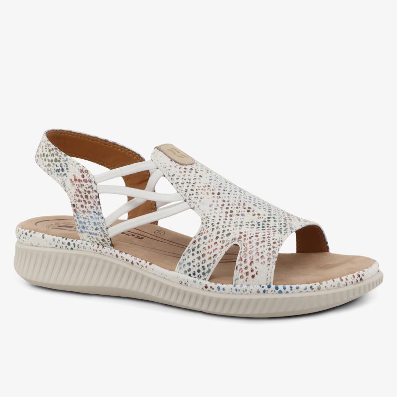 Leichte Sandale mit bequemer Sohle und verstellbaren Riemen für angenehmen Tragekomfort