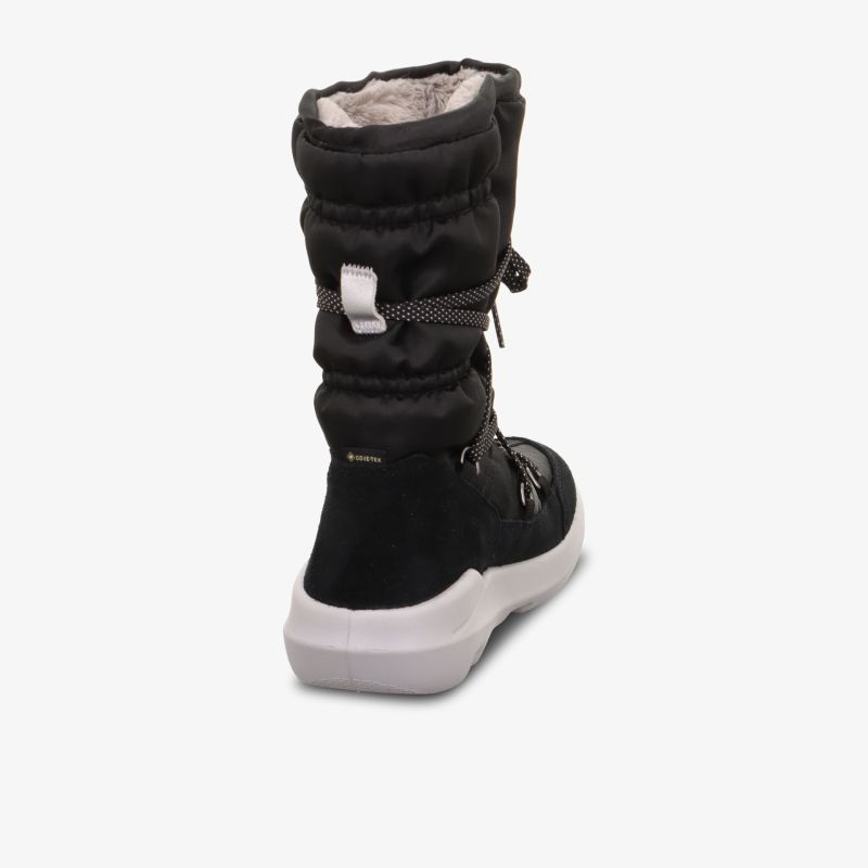 Robuster Winterstiefel mit wasserabweisender Oberfläche und rutschfester Sohle für kalte Tage.