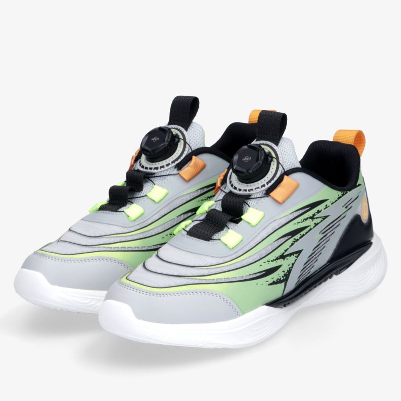 Sportliche Sneaker mit innovativem Drehverschluss, rutschfester Sohle und komfortablem, atmungsaktivem Material