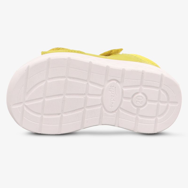 Klare Ansicht der robusten, rutschfesten Schuhsohle mit strukturierter Oberfläche für sicheren Halt