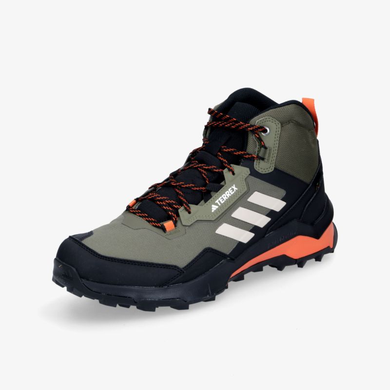 Robuster Trekkingschuh mit rutschfester Profilsohle, komfortabler Polsterung und stabiler Schnürung für Outdoor-Aktivitäten