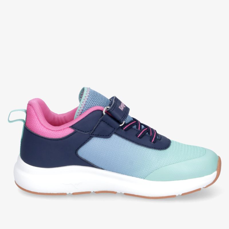 Sportlicher Sneaker in Blau und Pink mit atmungsaktivem Material und rutschfester, flexibler Sohle