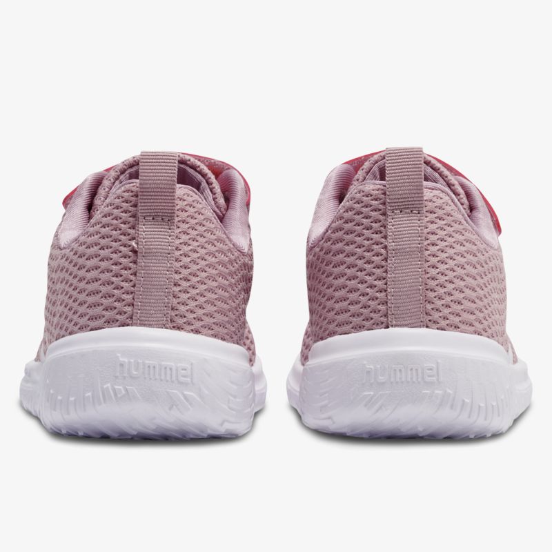 Rückansicht leichter Sneaker aus atmungsaktivem Mesh mit rutschfester Sohle und komfortablem Sitz