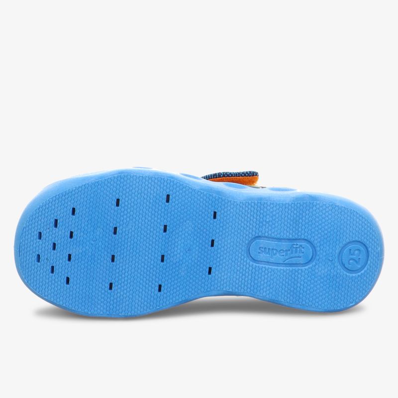 Flexible und langlebige blaue Gummisohle mit rutschfestem Profil für sicheren Halt