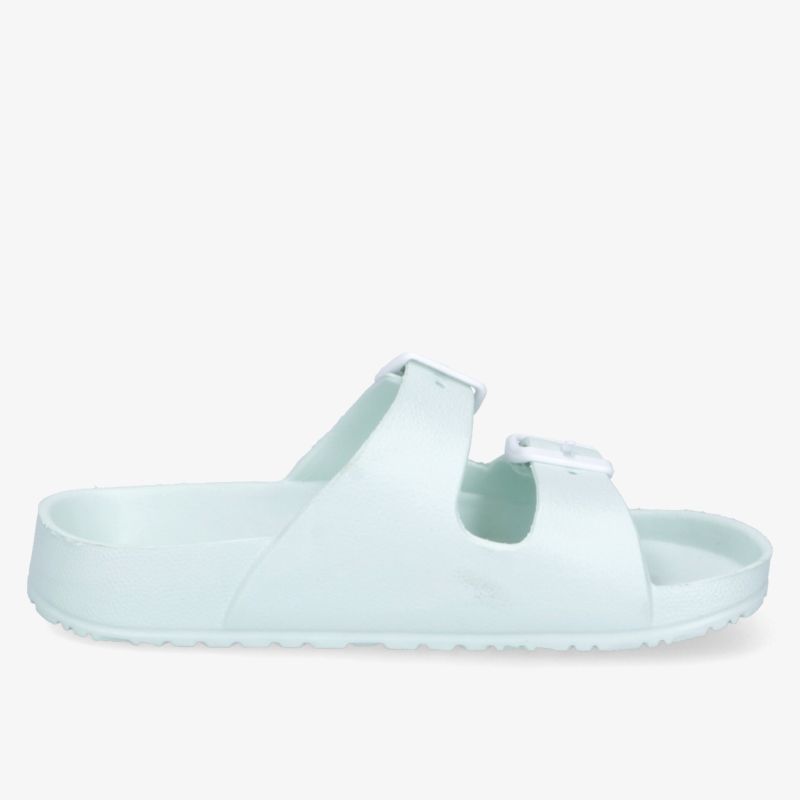 Stylische, leichte Sandale in sanftem Pastellton, ideal für sommerliche Tage und maximalen Komfort.