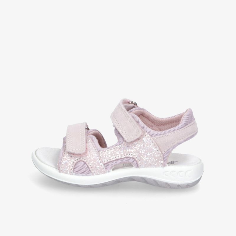 Leichter und bequemer Sandalen-Schuh mit verstellbaren Klettverschlüssen und gepolsterter Sohle für optimalen Tragekomfort