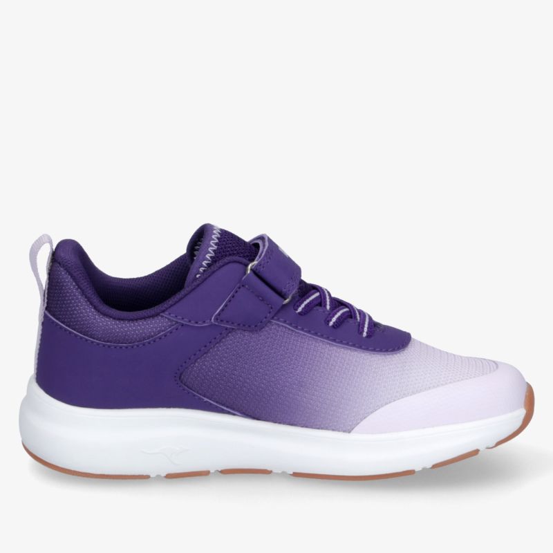 Leichter, sportlicher Sportschuh in Violett mit komfortablem Sitz und rutschfester, flexibler Sohle