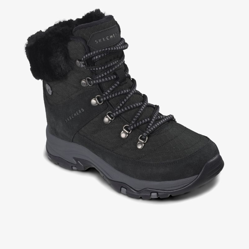 Warmer, wasserabweisender Winterstiefel mit rutschfester Sohle und robuster Schnürung für sichere Outdoor-Touren