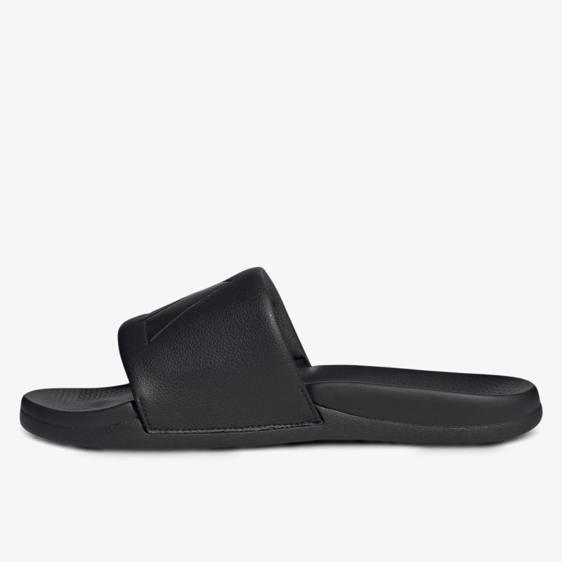 Schwarzer einfacher und bequemer Slide-Sandal mit rutschfester Sohle und strapazierfähigem Design