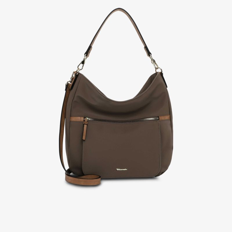 Geräumige und stilvolle Tasche aus hochwertigem Material mit robustem Reißverschluss und längenverstellbarem Tragegurt