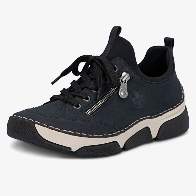 Bequemer sportlicher Sneaker mit praktischem Reißverschluss und gepolsterter Sohle für hohen Tragekomfort