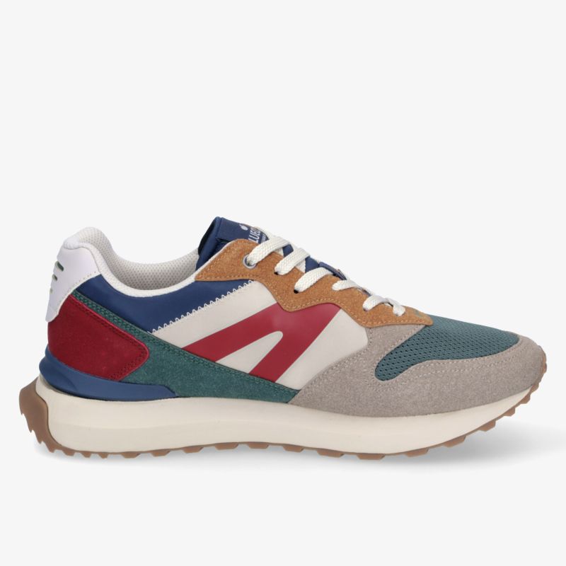 Leichter und atmungsaktiver Sportschuh mit rutschfester Sohle und komfortabler Polsterung, farblich kombiniert