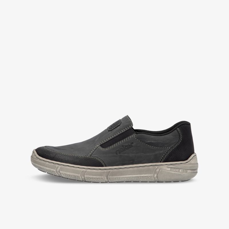 Bequemer slip-on schuh mit flexibler, rutschfester sohle und atmungsaktivem material für sportlichen alltag und komfort