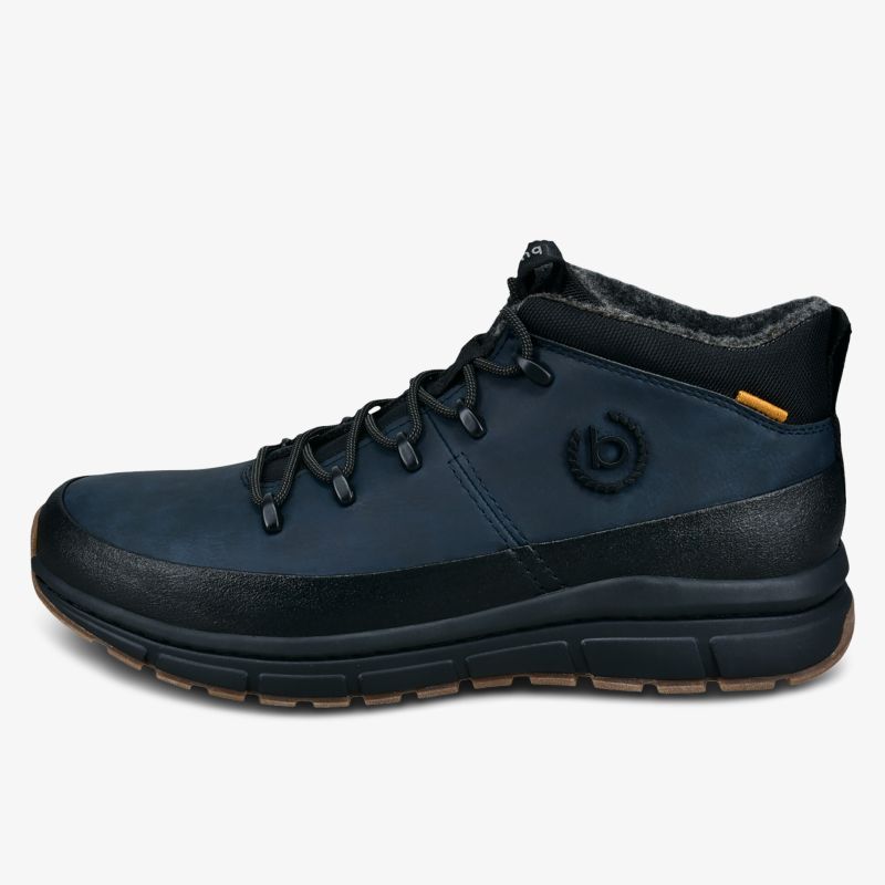 Wasserabweisender Schuh mit bequemer Passform und rutschfester Sohle in robuster robuster seitlicher Ansicht